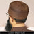 Brown Umar Mesh Kufi for Men – Lightweight Islamic Namaz Topi with Breathable Mesh Fabric | Modestile.pk